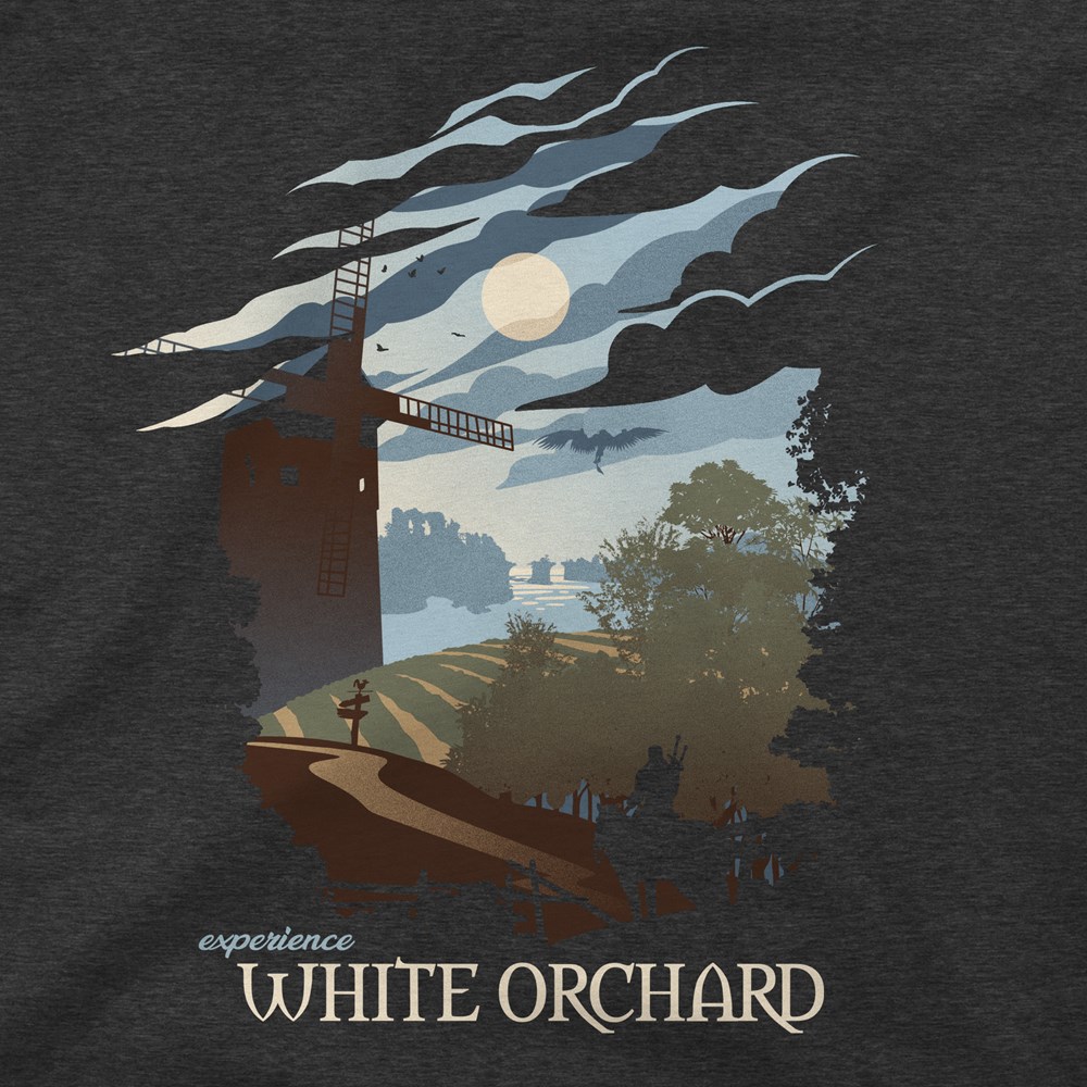 Tričko Zaklínač 3 - Experience White Orchard - Obrázek 2
