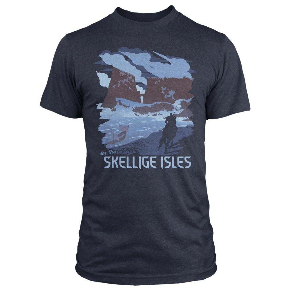 Tričko Zaklínač 3 - Skellige Isles