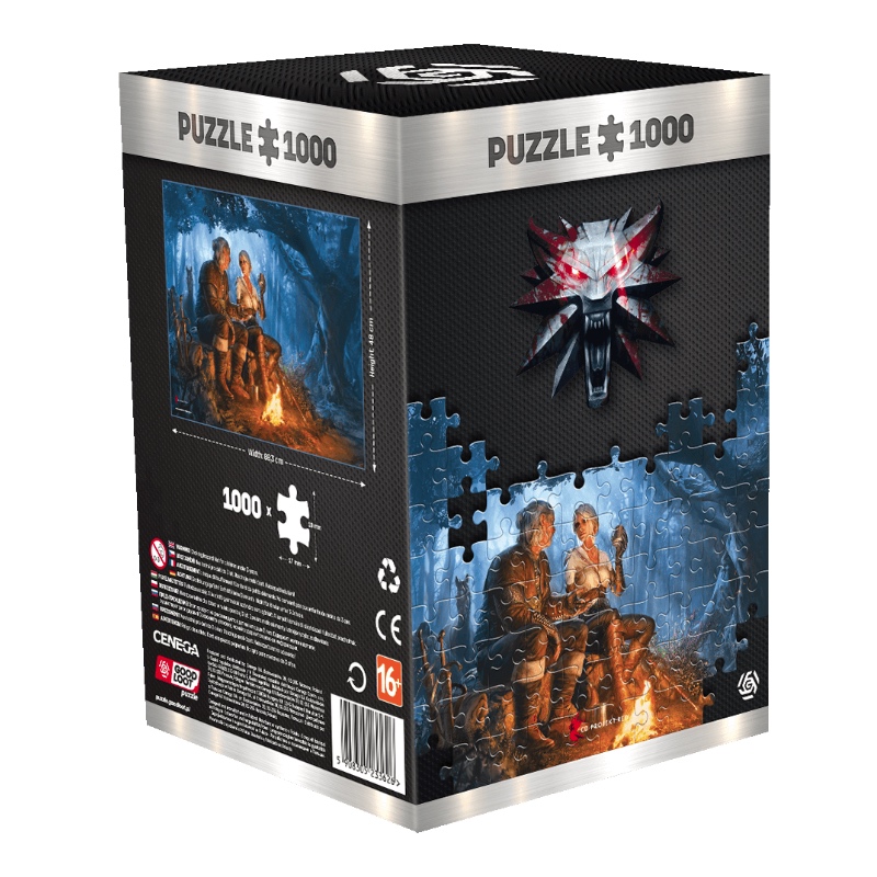 Puzzle Zaklínač - Ciri, 1000 dílků