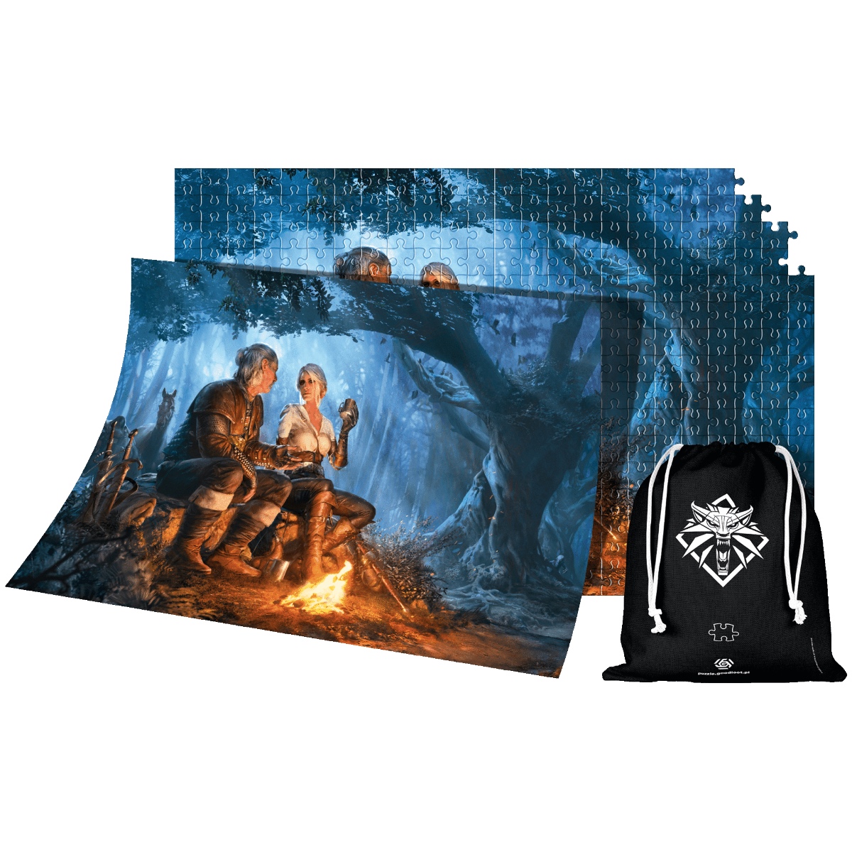Puzzle Zaklínač - Ciri, 1000 dílků - Obrázek 2