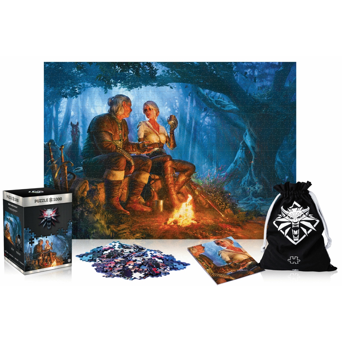 Puzzle Zaklínač - Ciri, 1000 dílků - Obrázek 3