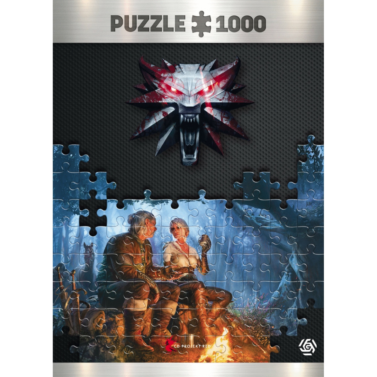 Puzzle Zaklínač - Ciri, 1000 dílků - Obrázek 4